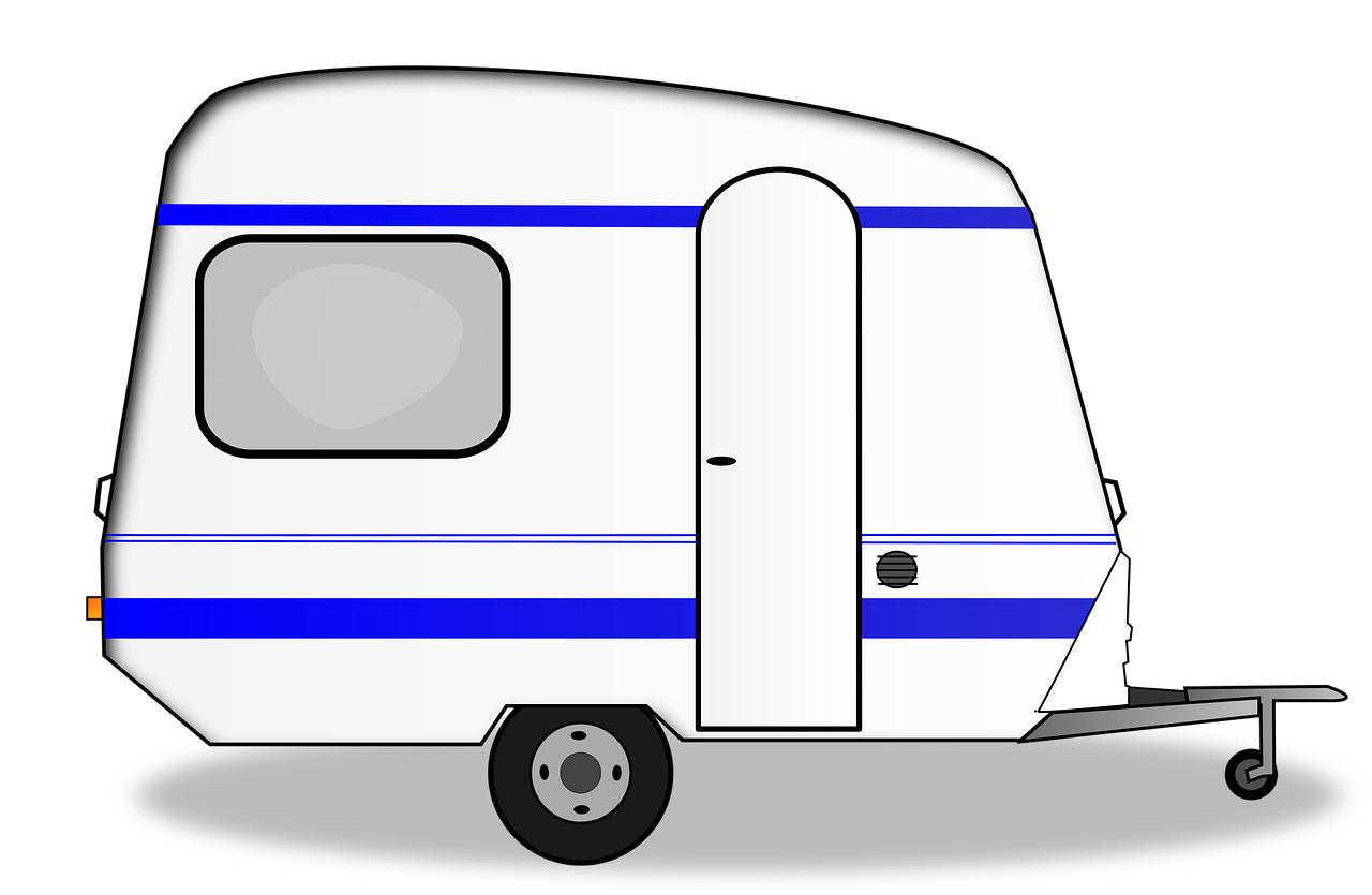 Wohnwagen Anhänger Zeichnung